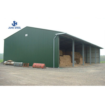 Construção de janela de liga de alumínio Design de estrutura de aço tubo para porco cow farm shed
