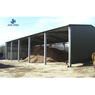 Construção de janela de liga de alumínio Design de estrutura de aço tubo para porco cow farm shed
