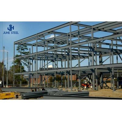 Aço leve Q355 Q235 Quadro principal Curto período de construção Armazém pré-fabricado