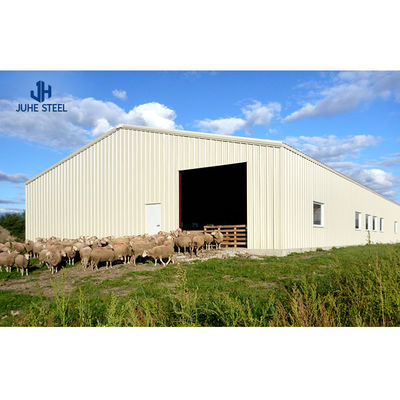 2-10 metros de altura construção de fazenda de vacas casa de vacas Design de celeiro com 60 mm de diâmetro de tubo