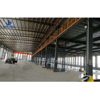 Aço leve Q355 Q235 Quadro Estrutura de aço pré-fabricada Hangar para armazém Casa de oficina