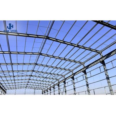 Aço leve Q355 Q235 Quadro Estrutura de aço pré-fabricada Hangar para armazém Casa de oficina