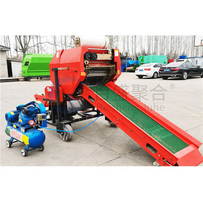 Aço Agricultura e Pecuária Construção Baler de palha redonda de 80 kg com serviço de corte