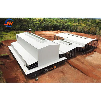 Q235 Q355B Estrutura de estruturas metálicas de aço Materiais de construção pré-fabricados para oficinas