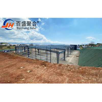 Construções metálicas pré-fabricadas Estruturas de aço Estruturas de armazém de aço de forma C.Z.