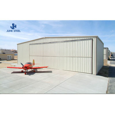 Hangar de aeronaves de estrutura pré-fabricada de aço com certificado ISO9001 2008/CE/BV