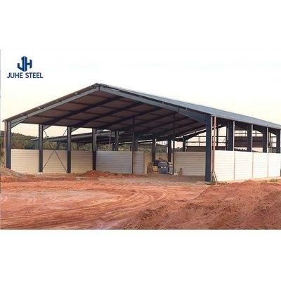 Edifício metálico de auto-armazenamento personalizado com estrutura de aço Q235B/Q345B de baixo carbono