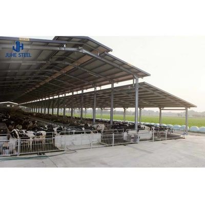 Estrutura de aço pré-fabricada Alto do celeiro de gado 2-10 metros Para casa de fazenda de porcos
