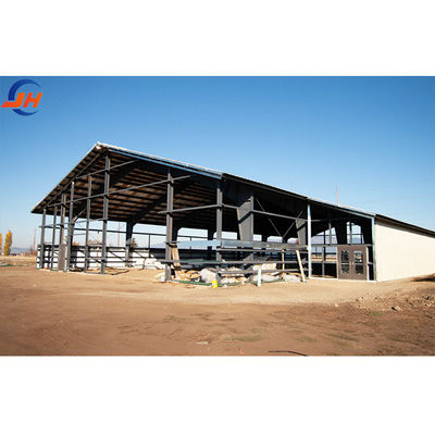 Soldadura Estruturas pré-fabricadas de aço Armazém para Armazém Oficina Hangar Garagem