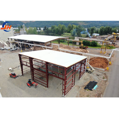 Estrutura de aço de alta resistência ao fogo hangares oficina pré-fabricada construção de estrutura sala escola para agricultura armazém