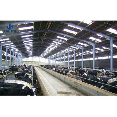 Plastic Coated Round Tube Main Frame Metal Shelters para animais