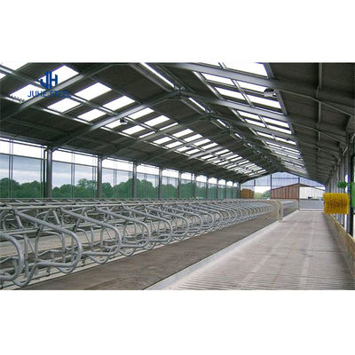 Plastic Coated Round Tube Main Frame Metal Shelters para animais