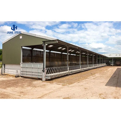 Plastic Coated Round Tube Main Frame Metal Shelters para animais