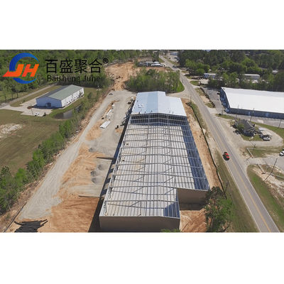 Estrutura de aço industrial Edifício de oficina pré-fabricado com aço de baixo carbono Q235B/Q345B