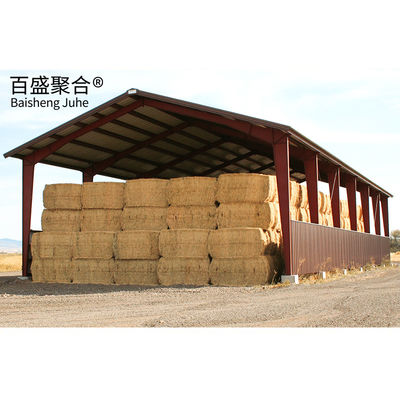CE pré-fabricados estaleiros de cavalos edifícios agrícolas de metal com habitação