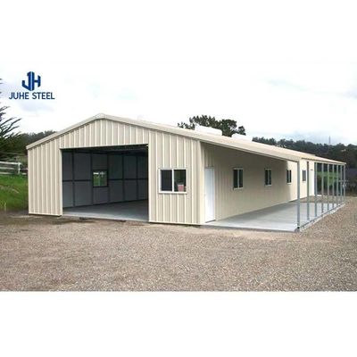 CE pré-fabricados estaleiros de cavalos edifícios agrícolas de metal com habitação