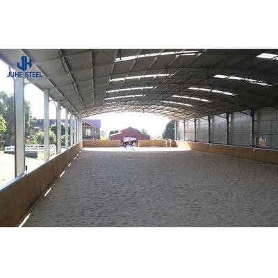CE pré-fabricados estaleiros de cavalos edifícios agrícolas de metal com habitação