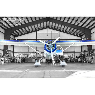 Q235B/Q345B Hangar de aço com baixo teor de carbono