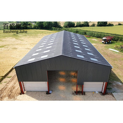 Gerenciamento de explorações agrícolas Q235/Q345B Grau Granjas de metal pré-fabricadas Casas Granjas de metal pré-fabricadas