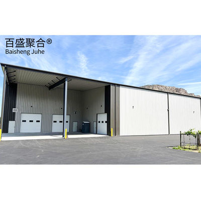 Gerenciamento de explorações agrícolas Q235/Q345B Grau Granjas de metal pré-fabricadas Casas Granjas de metal pré-fabricadas