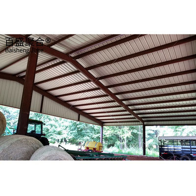Gerenciamento de explorações agrícolas Q235/Q345B Grau Granjas de metal pré-fabricadas Casas Granjas de metal pré-fabricadas