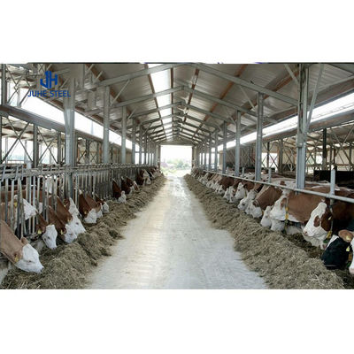 Cachoeiras de aço e metal Casas de vacas e porcos Prefabricadas Casas de aves de capoeira Construção de portas de rolos