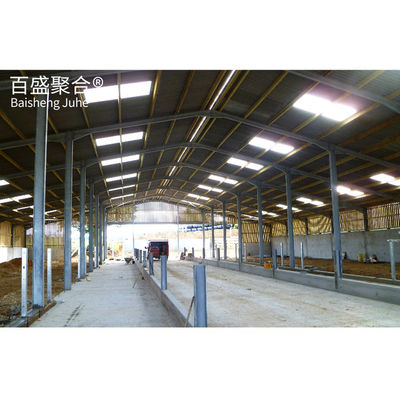Estrutura de aço pré-fabricada para avicultura