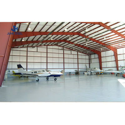 Q235B/Q345B Aço com baixo teor de carbono Estrutura metálica leve pré-fabricada Construção de hangares de aeronaves