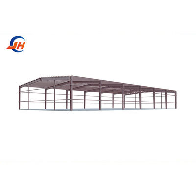 Construção de estruturas de aço reforçado de design moderno para construção rápida de hangares de aeronaves