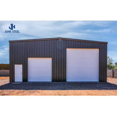 Estrutura de aço pintada de aço com baixo teor de carbono Garagem para estacionamento e espaço