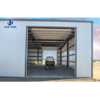 Estrutura de aço pintada de aço com baixo teor de carbono Garagem para estacionamento e espaço