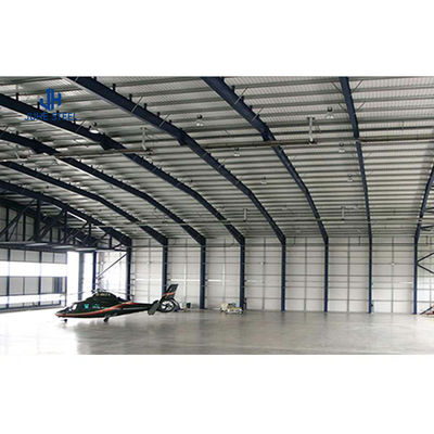 Construção de hangares de aço inoxidável com estrutura principal de vigas de aço sólida em forma de H