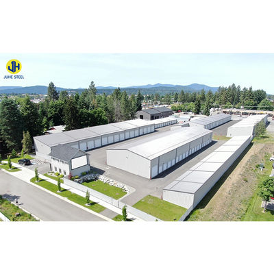Estrutura de aço de janela de liga de alumínio Garagem para construção de edifícios convenientes