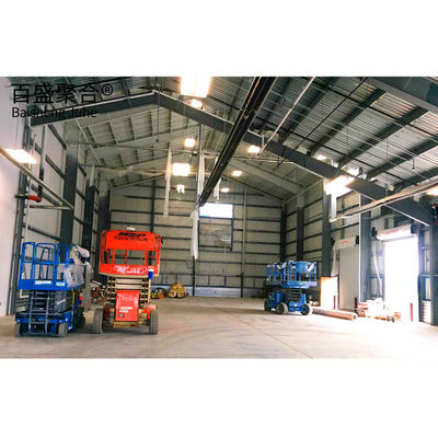 Serviço de descolagem Q235B/Q345B Aço de baixo carbono Edifício comercial pré-fabricado de aço