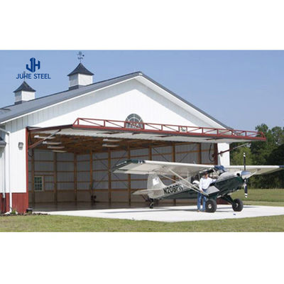 Hangar de arranha-céu e resistente ao vento com edifício de estrutura de aço Q235/Q345B