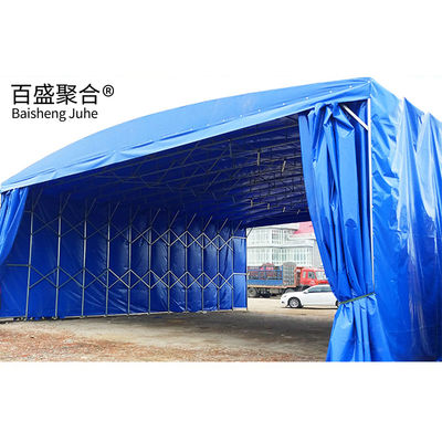 Tenda de cobertura dobrável exterior retrátil com forte resistência a impactos e grande tamanho