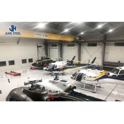 Armazém de estruturas de aço Hangar pré-fabricado para construção de aeronaves leves