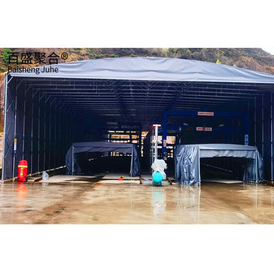 Serviço de processamento de soldadura Estrutura elétrica durável de empurrão e puxa Telhado para o exterior