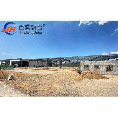 Serviço de corte de metal pré-fabricado para armazéns de aço Fabricação de aço para edifícios industriais