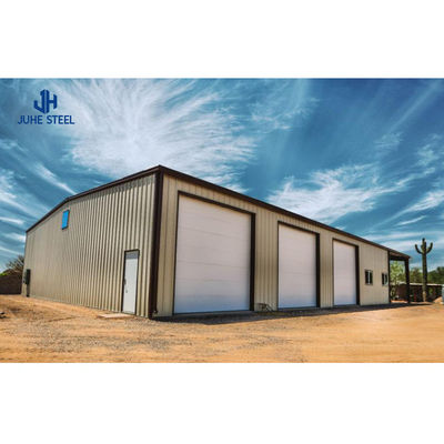 abrigo portátil pré-fabricado de metal carro canopy garagem com sólida H-forma viga de aço