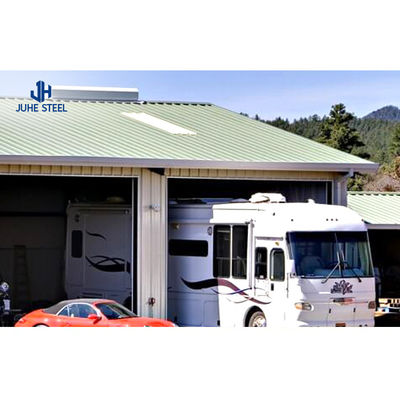 Estrutura de aço leve pré-fabricada Garagem/Shed Tolerância ± 1% para solução de estacionamento perfeita