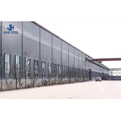 Armazém de metal pré-fabricado de vigas de aço sólidas em forma de H