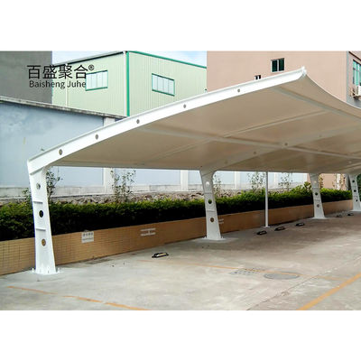 Capa de chuva exterior Estrutura de membrana do carport de alumínio Parque de estacionamento de carros barraca tenda para festa
