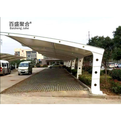 Carportes de estrutura de metal tratados por calor para estacionamento de carros em material resistente ao clima