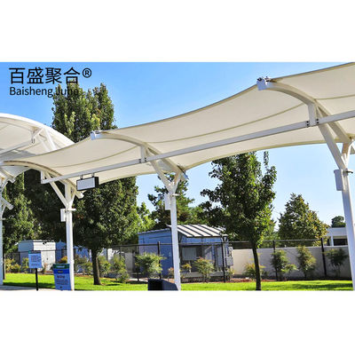 PTFE Tecido Arquitetônico Tenda Shade Shed Estrutura de Membrana Tensile Para Paisagem