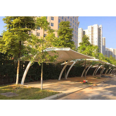 Fornecedores de estruturas de aço pré-fabricadas Design de sombreamento com resistência à tração 6000/500n/5cm