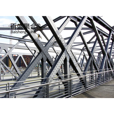 Ponte Modular Prefabricada Portátil HD200 com comprimento total de 15m-60m