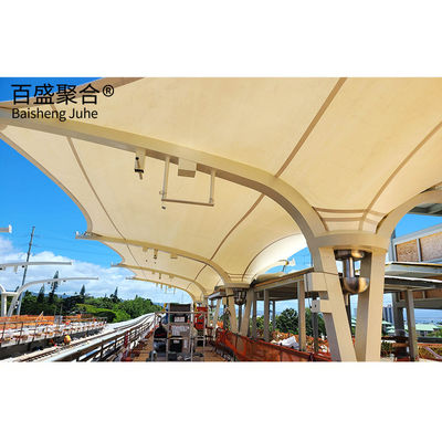 PTFE Estádio desportivo Estrutura de aço Construção Quadro de luz Edifício pré-fabricado de metal pré-fabricado para armazenamento