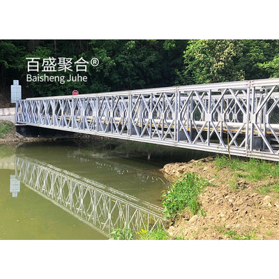 Ponte de construção rápida de truss Bailey com tolerância ± 1% e Q355/Grade 350/ASTM A992