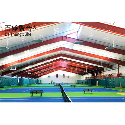 PTFE Estádio desportivo Estrutura de aço Construção Quadro de luz Edifício pré-fabricado de metal pré-fabricado para armazenamento